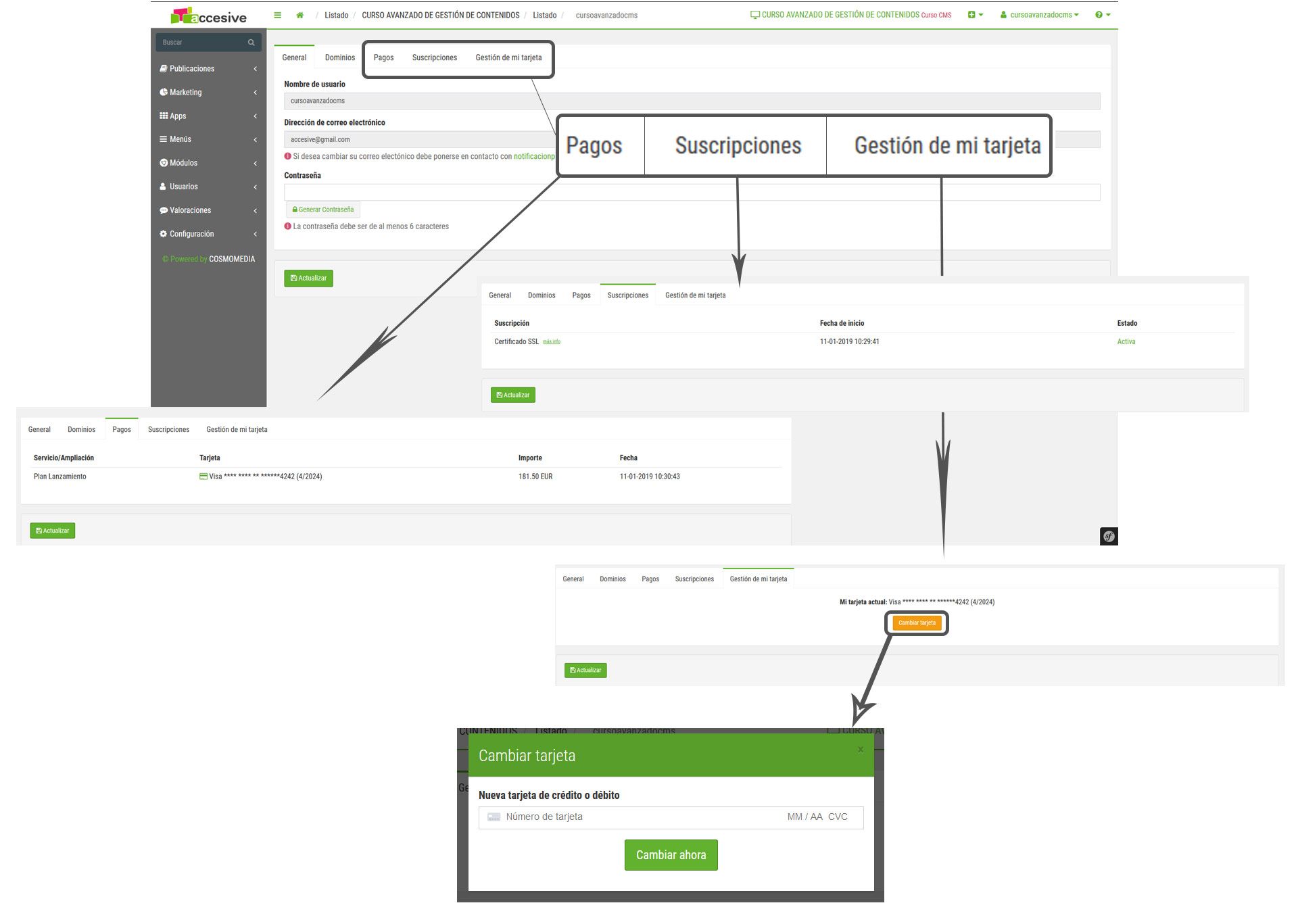 MarketPlace y Ampliaciones