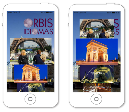 Diseño interfaz APP